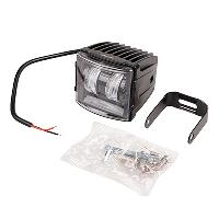 Фара светодиодная   90*85мм*100мм (12 диодов) 12V/24V 40W, Дальний свет SKYWAY S07201098 (1/50)