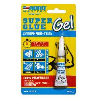 Супер-клей-гель, 3гр, SG-330-R, ABROMaster  (уп.12 шт)