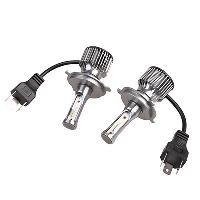 Лампа (LED аналог ксенона) H 4 (C9) 12/24V 22W 6000K 2700Lm (2 шт) к-т  SKYWAY 