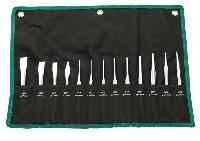 Зубила и керны (13 предметов), к-т   09164 SATA 