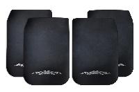 Брызговик плоский 440*280, надпись XXX,  черный, большой, (4 шт), к-т   (1/25) 