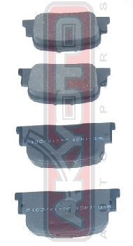 PF-1431 Тормозные колодки Akyoto AKD-1431 T.CAMRY ACV30/MCV30 2001-2006 RR