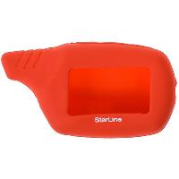 Чехол на брелок сигнализации силиконовый STARLINE A61/A91/B6/B9/V7, красный