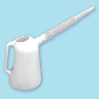 Лейка для масла пластмассовая мерная 3л. с заливным устройством (26589)