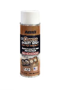 Герметик прокладка силиконовый Медный сверхвысокотемпературный,128 g, (спрей) CG-418-4.5-R,  ABRO