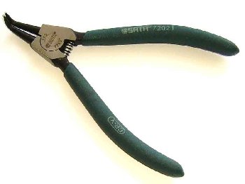 Съемник стопорных колец внутренних (сжим) прямой L325 мм 72034 SATA (1/6)