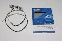 Светодиодная лента 12V D-03 42SMD (3.5*2.8) BLUE,100 см.  (Маяк)   (12D-03B-100) черная основа