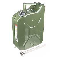 Канистра металлическая вертикальная, 10л, резьбовая крышка SKYWAY S02601023  (1/5)