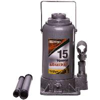 Домкрат бутылочный гидравлический 15т, высота 210-395мм STANDART SKYWAY S01804028  (1/2)