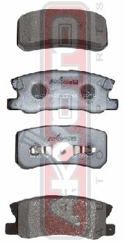 PF-3450 Тормозные колодки Akyoto AKD-3450 MMC Pajero III Montero V63W/V65W/V68W/V73W  RR