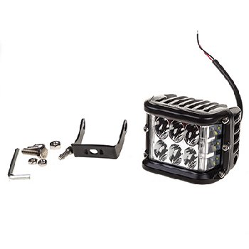 Фара светодиодная   96* 70*107мм (12 диодов) 12V/24V, 36W, Ближний свет, шт. SKYWAY S07201065 (1/20)