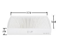 Фильтр салонный AC-805E JS  (885680BZ010;08R79SAA000A)  (1/20) H.Fit;Airwave;City;Jazz L#A#