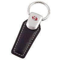 Брелок кожа/металлический с кольцом, Toyota HX-705  Skyway