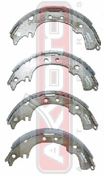 FN-2339 Колодки тормозные барабанныe AKYOTO AKS-2339 T.Lite/Townace CR4#,KR4#,SR40 RR