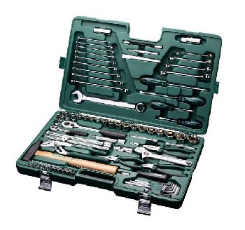 Набор инструментов 1/4,1/2" (101 предмет) кейс 09404 SATA  
