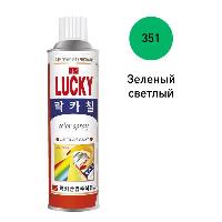 Краска-спрей LUCKY, 420мл (351) светло-зеленый  (1/40)