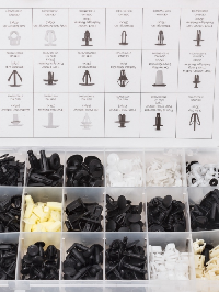 Пистон крепежный  KS-HO / S1  ( набор 418 шт.) HONDA  , к-т