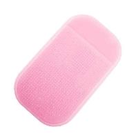 Коврик на панель плоский 140*80мм, овальный Розовый SKYWAY S00401022