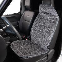 Подогрев сидений (накидка) с терморегулятором 116*52см,12V, 3A, Темно-cерый, шт.  SKYWAY S02201017