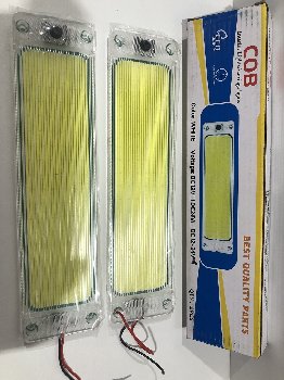 Люстра дополнительная светодиодная в салон COB-диоды, 12/24V, 260*62 мм (2шт) к-т