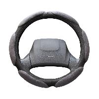 Оплетка перфокожа Sponge air, L (39-41 см) Серая, 6 подушечек замша Серая SKYWAY S01101061 (1/25)