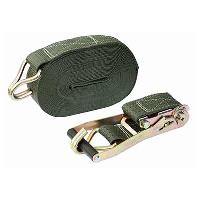 Стяжка груза с храповым механизмом 50мм, 10м,  4т, цвет ХАКИ  (уп.12/15 шт.)