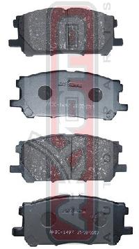 PF-1497 Тормозные колодки Akyoto AKDC-1497 керамика  FR