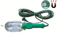Лампа-переноска 220V, метал корпус, шнур 10 м, с магнитом до 100w    08011 TStop