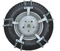 Браслет противоскольжения на колесо Грузовики (цепь квадратного сечения с храповиком)
