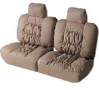 Чехлы Экокожа, 3Dобъем BROTHERS БЕЖЕВЫЕ, 4 ряд (bro4/bg) AKUBA