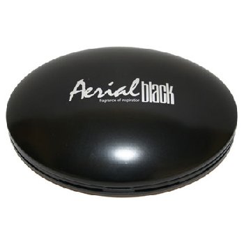 Ароматизатор на панель гелевый плоский футляр Aerial Black Чистый Сквош (25 гр) ABI-61