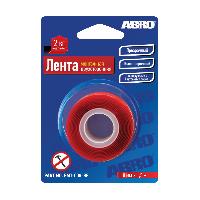 Скотч двусторонний прозрачный  8 мм, длина 1.5 м (блистер) EMT-008-R  ABRO (1/144)