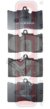PF-1547 Тормозные колодки Akyoto AKD-30410 Lexus GS300/350/430 05->  FR