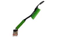 Щетка для снега со скребком съемным, пластиковая ручка 43см, теплая ручка, DELTA АС-0461 (1/48)