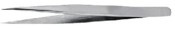 Пинцет-мини острый L 125 мм  01870 TStop