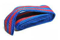 Трос ленточный 12т,  5м,  2 петли авиационный морозоустойчивый капрон