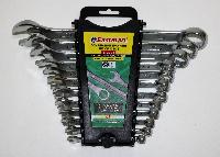 Ключи рожково-накидные ( 12 предметов) 6-22 мм, к-т  E-2005-12 EASTMAN