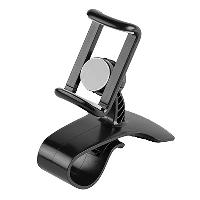 Держатель телефона на козырек-прищепка Черный SKYWAY S00301050