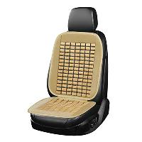 Накидка деревянная передняя массажная, 128*40см, бусины светлое дерево, шт  S01302036 SKYWAY  (1/12)