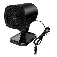 Вентилятор с функцией обогрева 12 V, 150 Вт, черный,  LY-130