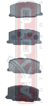 PF-1281 Тормозные колодки Akyoto AKD-1281 FR