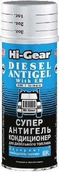 Антигель дизельного топлива с ER (Победитель трения), 444 ml (на 220 л)  Hi-Gear HG 3423 (уп.12 шт.)