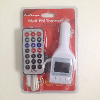 FM Модулятор 12/24 V / USB /зарядка для телефона 3 вида, белый