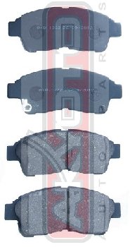 PF-1322 Тормозные колодки Akyoto AKD-1322 T.CAMRY MCV/SXV20 96-01,SV/CV4# 91-98, FR