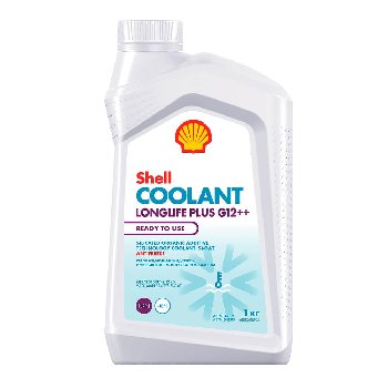 Антифриз Shell Coolant Longlife Plus G12++ , 1L  (1кг) фиолетовый (уп 12 шт )