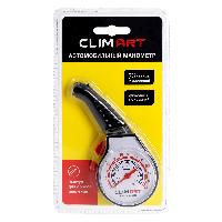 Манометр шин стрелочный, круглый пластиковый корпус, 4.5 атм, Clim Art, CLA00753 