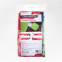 Салфетка микрофибра 30*30см (набор 10 шт), к-т  SKYWAY S03902002