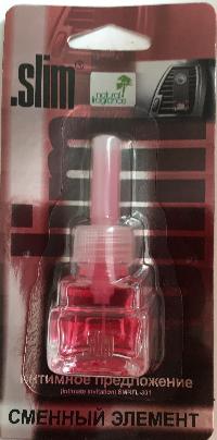 Ароматизатор на дефлектор жидкий SLIM (Сменный блок) Интимное предложение (8 мл.) SMRFL- 301