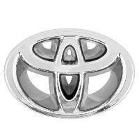 Эмблема TOYOTA,  80*56мм  на решетку радиатора (крепеж) STE-038  SW
