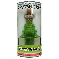 Ароматизатор подвесной жидкий Елочка Crystal Tree Аромат праздника, 5мл  HCT-170 (1/40)